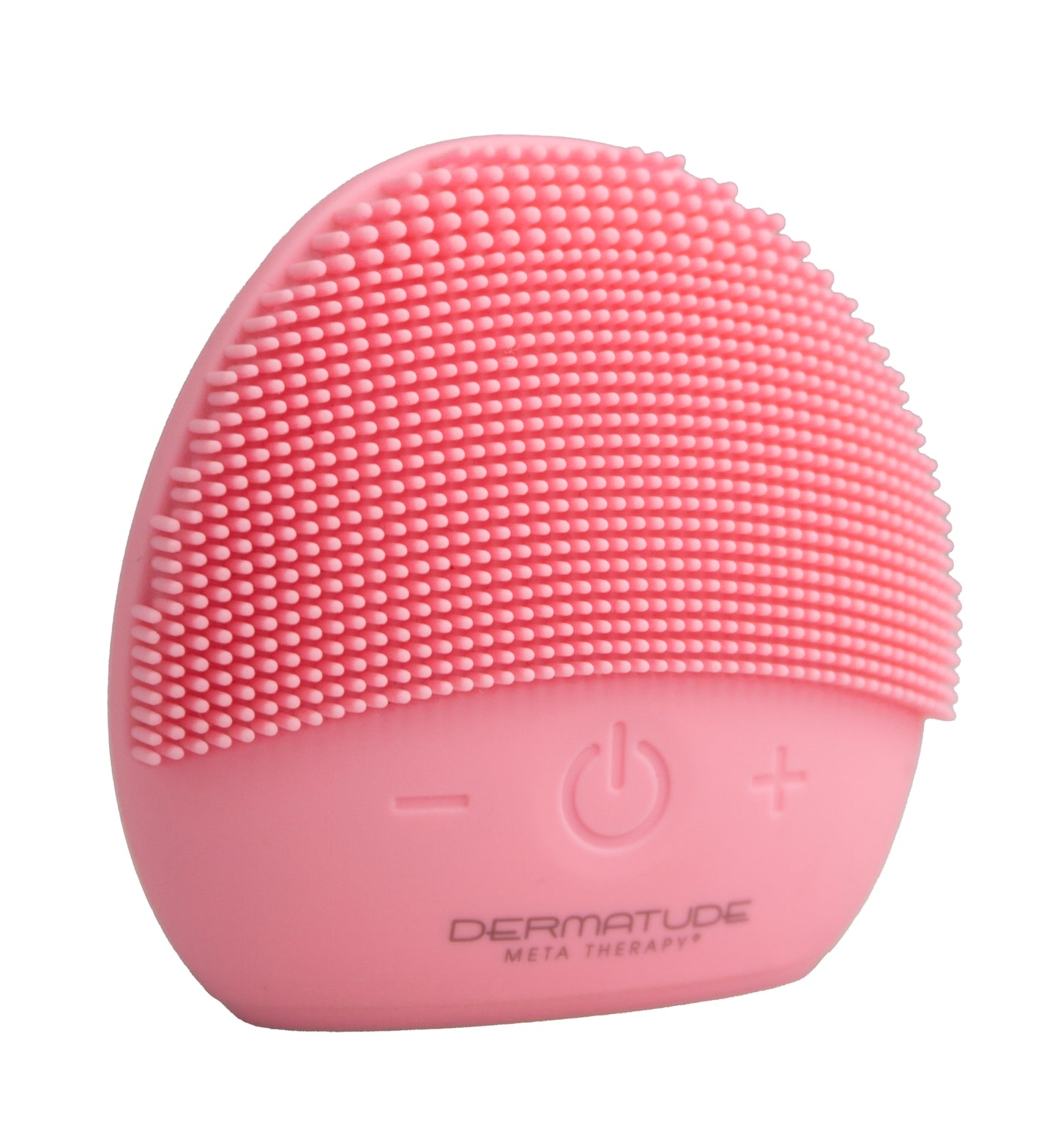 Pink electronic face cleaner. Gentle facia cleanser brush.