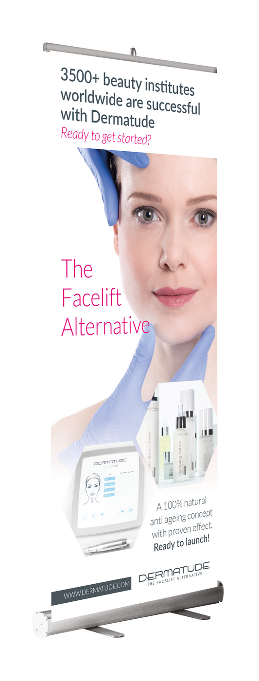 Dermatude Roll Up Banners