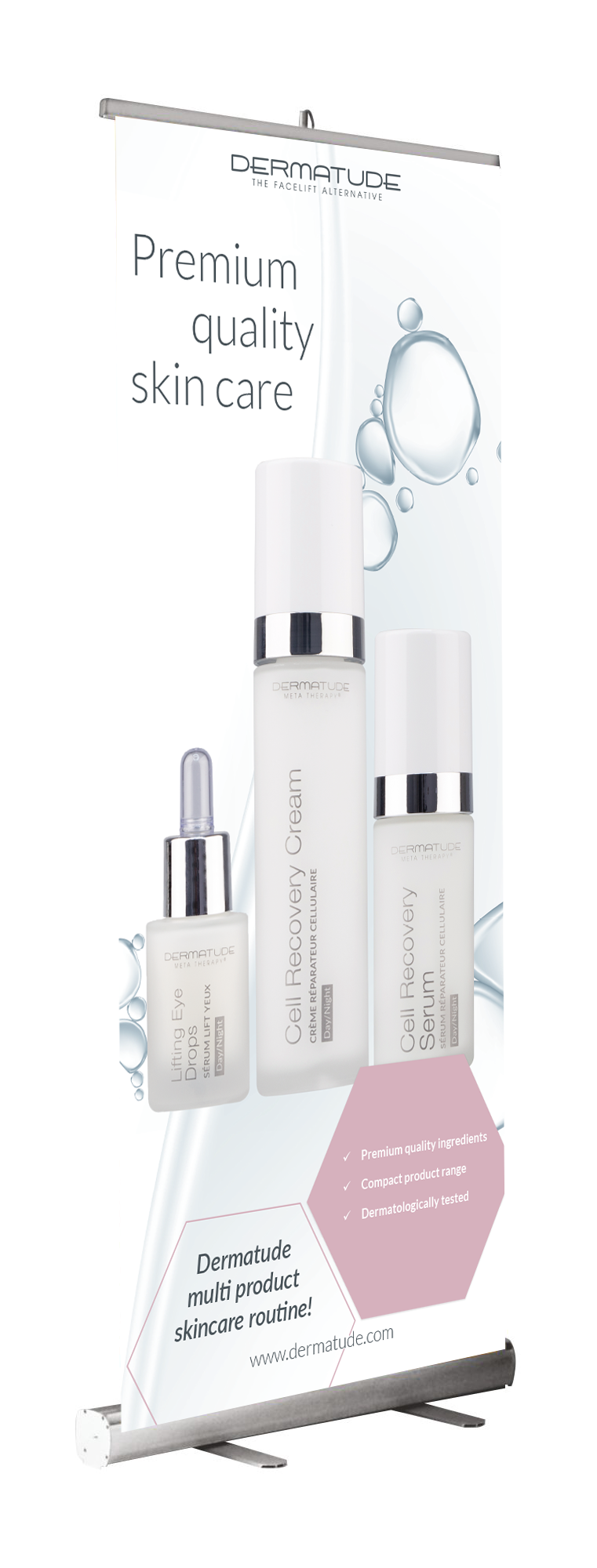 Dermatude Roll Up Banners