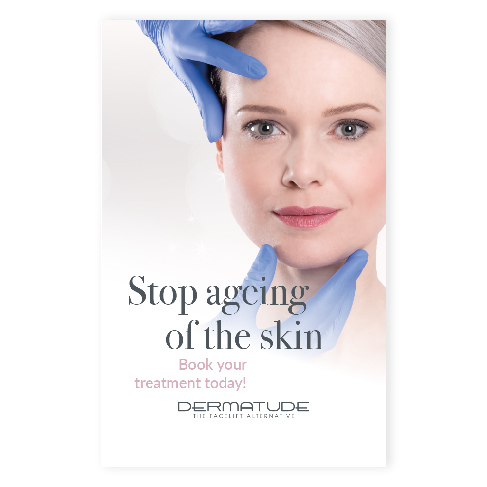 Dermatude Storefront Window Banners