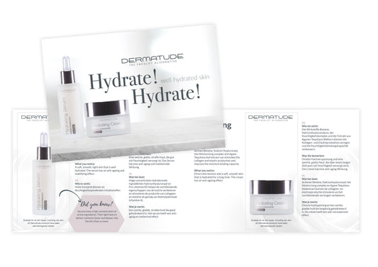 Dermatude Sample Card Hydrating (Qty 25)