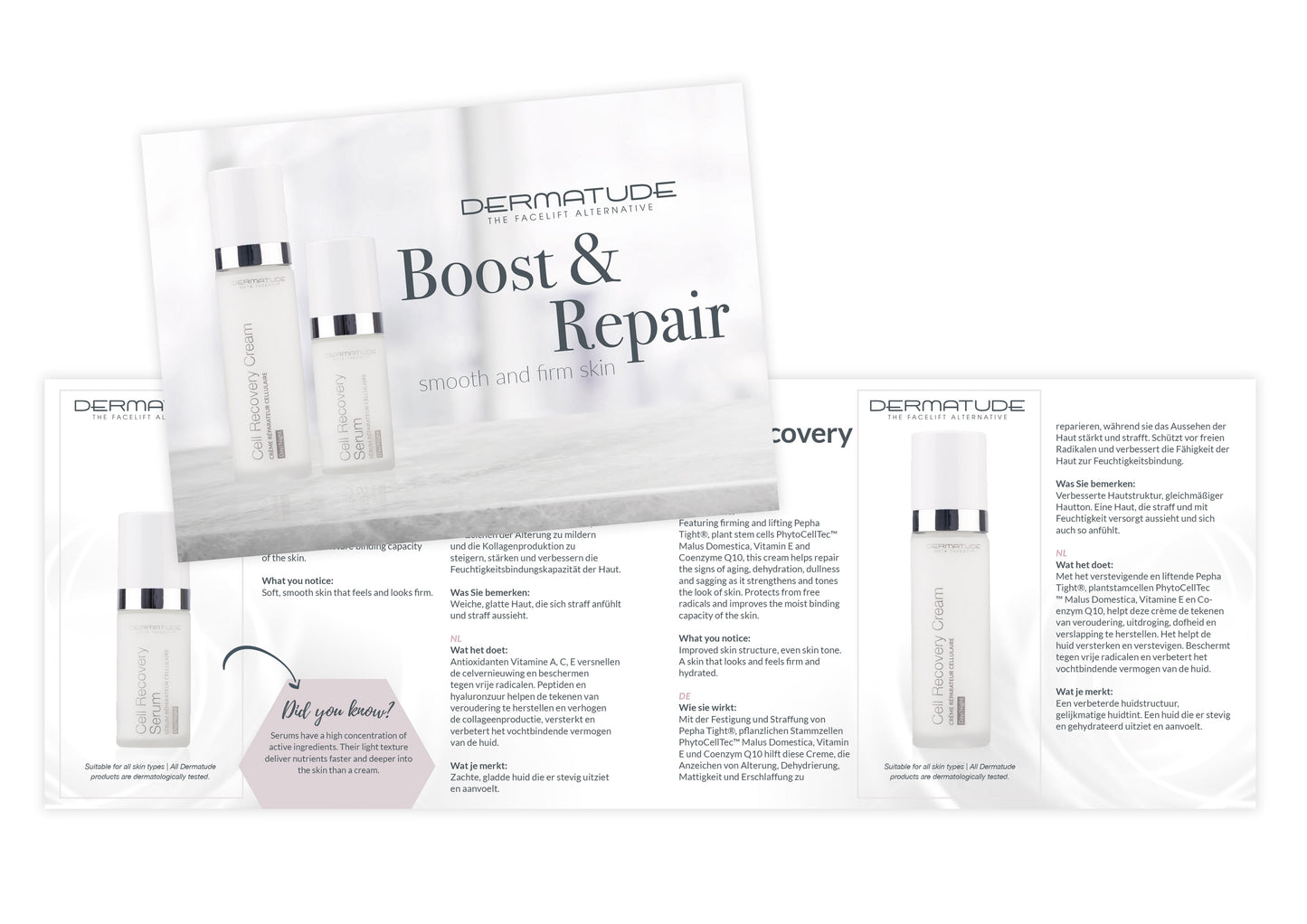 Dermatude Sample Card Cell Recovery (Qty 25)