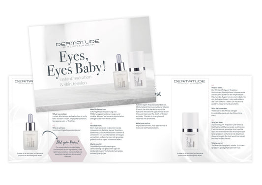Dermatude Sample Card Eye Care (Qty 25)