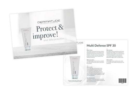 Dermatude Sample Card Multi Defense SPF 30 (Qty 25)
