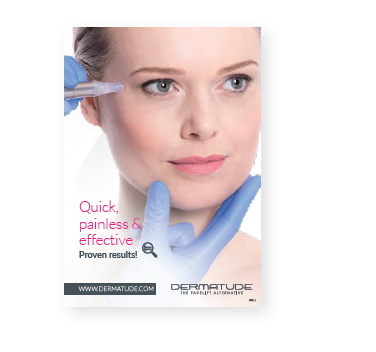 Dermatude Showcards/Flyers for Plexiglass(Qty 25)