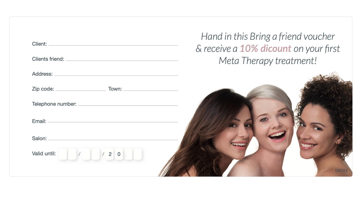 Dermatude Bring A Friend Voucher (Qty 25)
